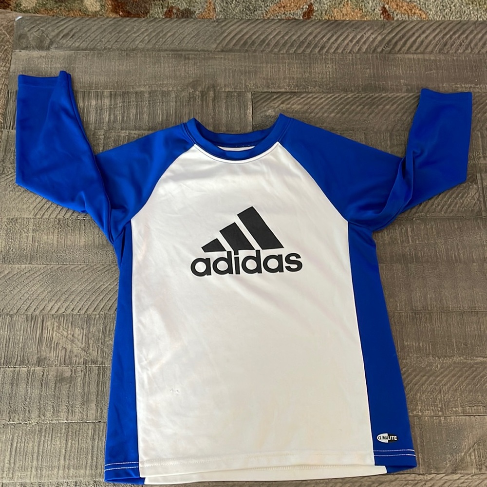 Adidas 3/4 Length Sleeve Climalite Baseball Shirt